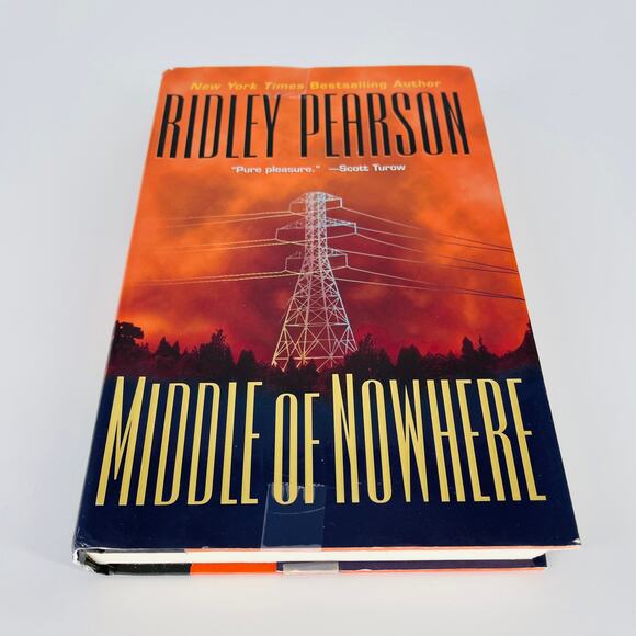 Middle of Nowhere novel, hardcover book by Ridley Pearson - Good Used Condition - Picture 2 of 12